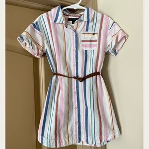 Tommy Hilfiger Girls Dress with Belt
